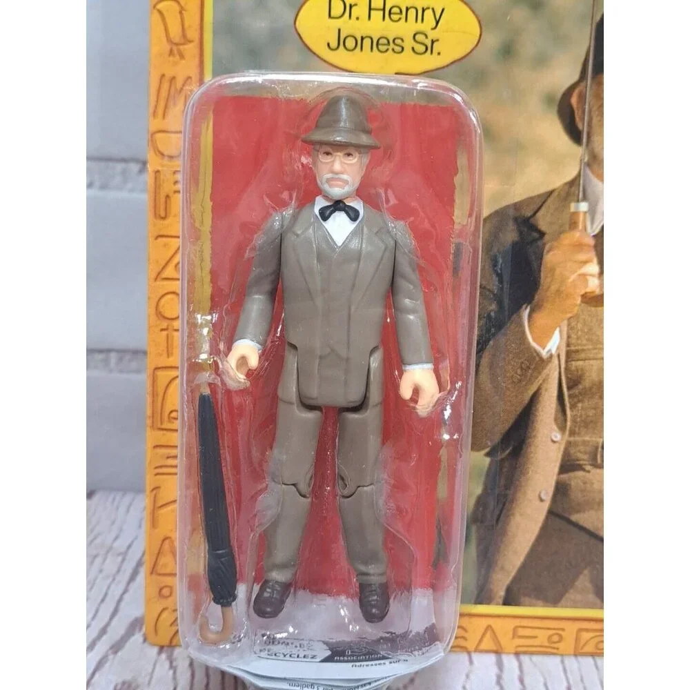 NWT Kenner, Indian Jones Retro‎ Dr. Henry Jones Sr. Action Figure